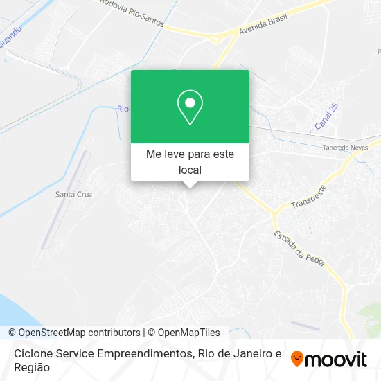Ciclone Service Empreendimentos mapa
