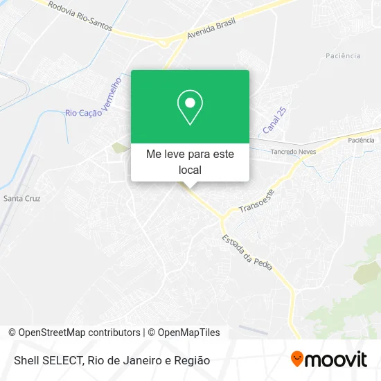 Shell SELECT mapa