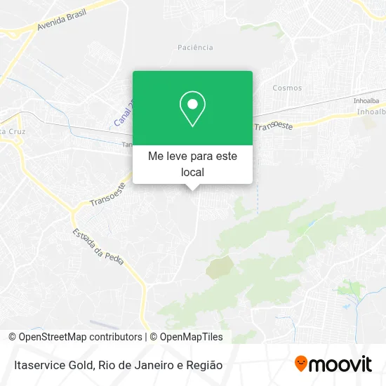 Itaservice Gold mapa