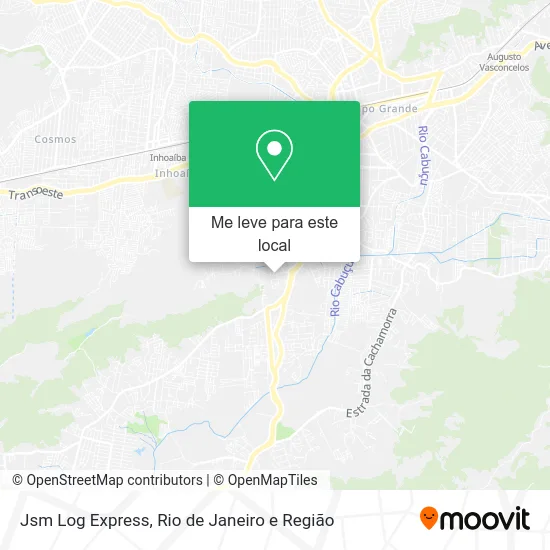 Jsm Log Express mapa