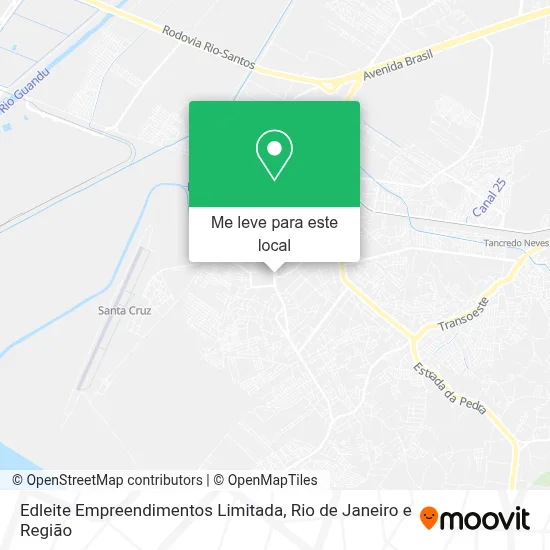 Edleite Empreendimentos Limitada mapa