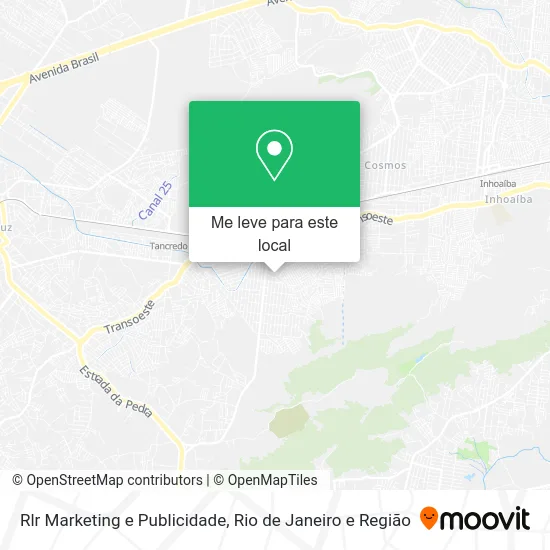 Rlr Marketing e Publicidade mapa
