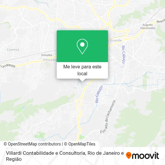 Villardi Contabilidade e Consultoria mapa