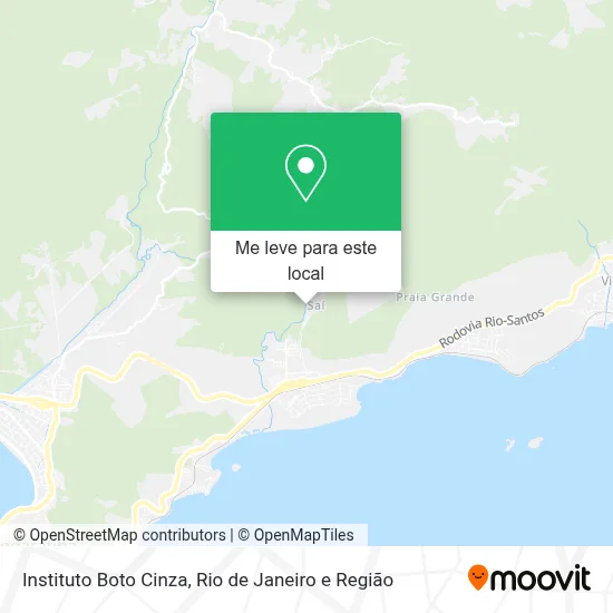 Instituto Boto Cinza mapa
