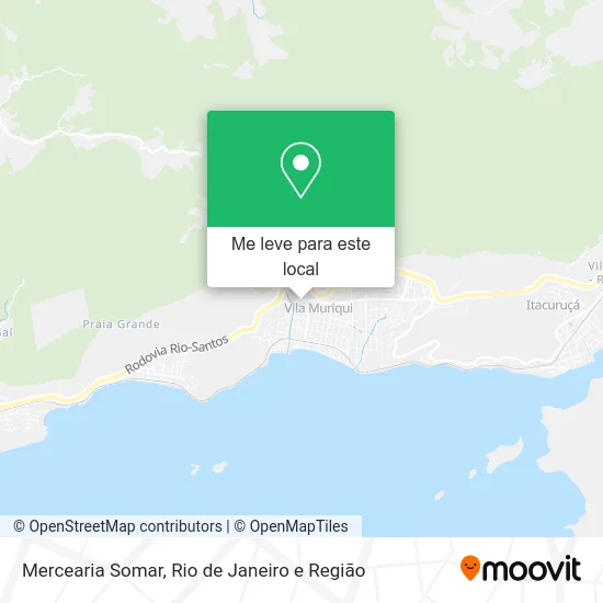 Mercearia Somar mapa
