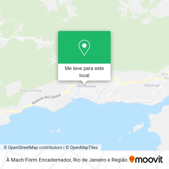 À Mach-Form Encadernador mapa