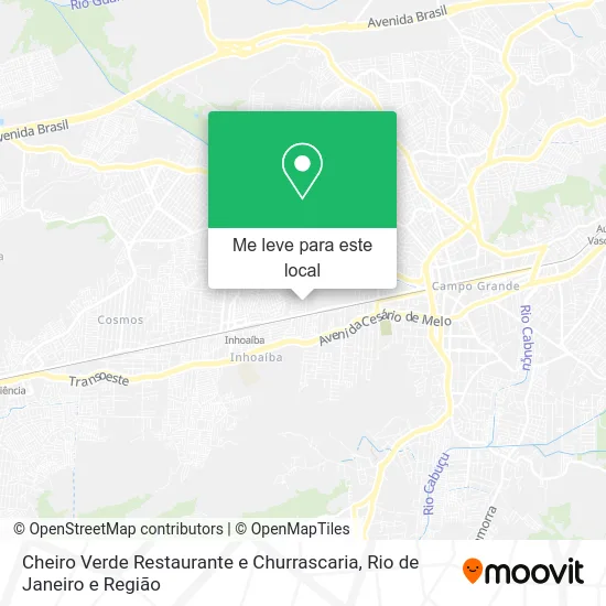 Cheiro Verde Restaurante e Churrascaria mapa