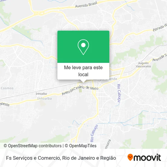 Fs Serviços e Comercio mapa