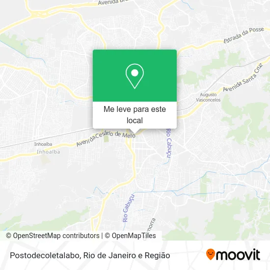 Postodecoletalabo mapa