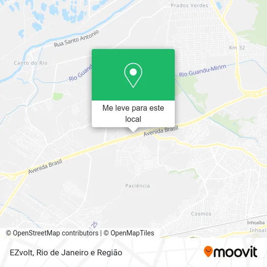 EZvolt mapa