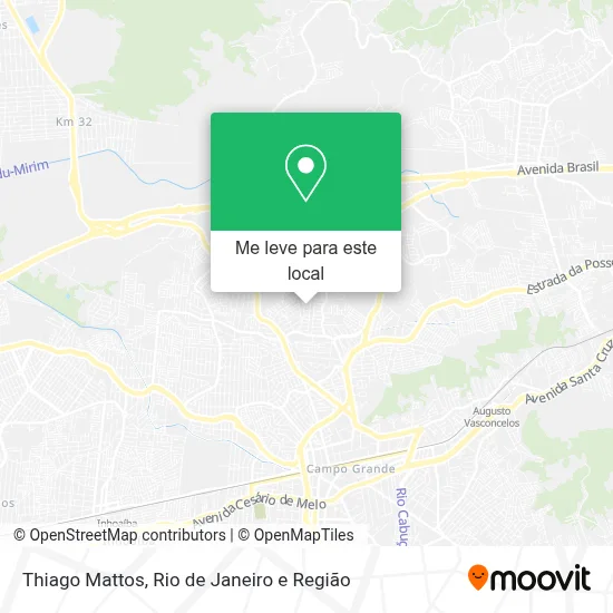 Thiago Mattos mapa