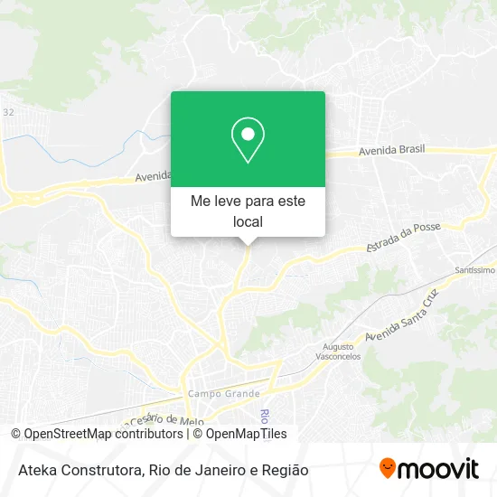 Ateka Construtora mapa