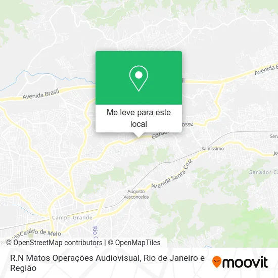 R.N Matos Operações Audiovisual mapa