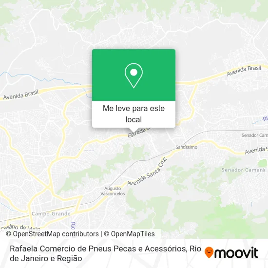 Rafaela Comercio de Pneus Pecas e Acessórios mapa