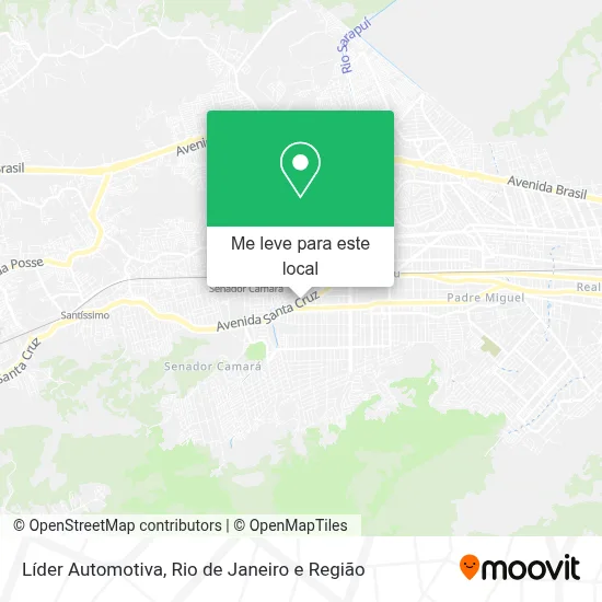 Líder Automotiva mapa