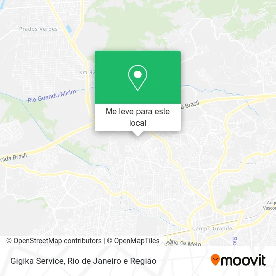 Gigika Service mapa