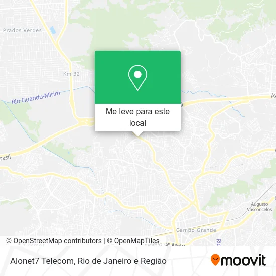 Alonet7 Telecom mapa