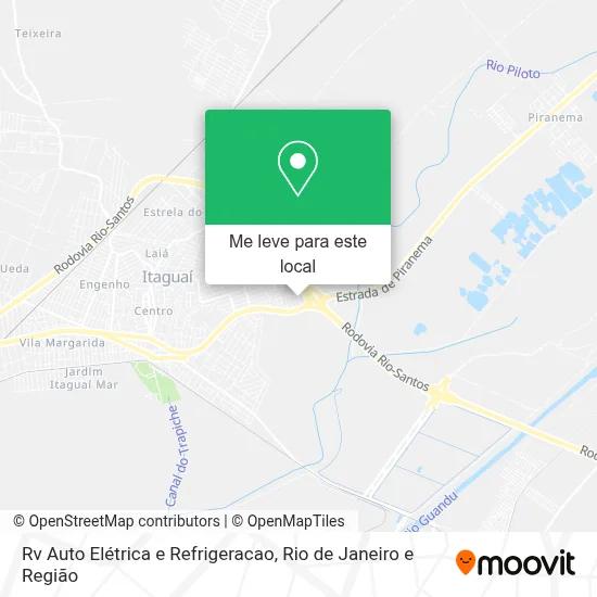 Rv Auto Elétrica e Refrigeracao mapa