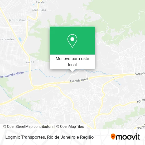 Logmix Transportes mapa
