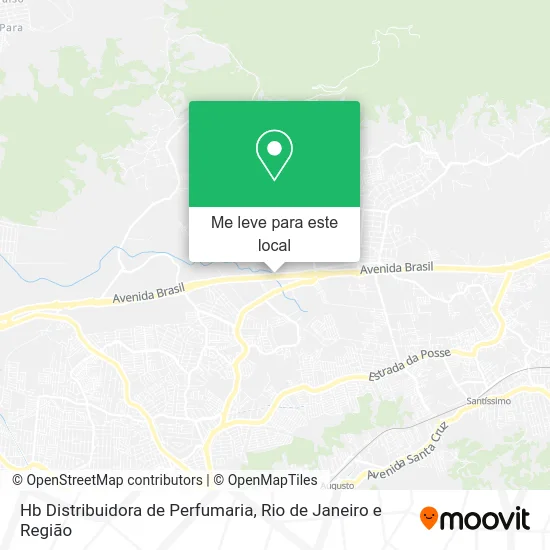 Hb Distribuidora de Perfumaria mapa