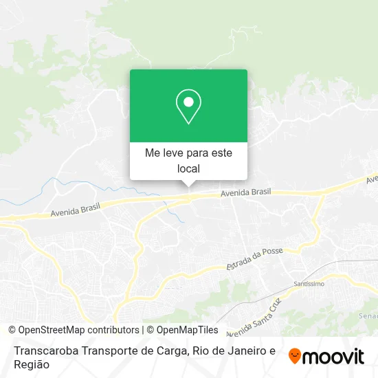Transcaroba Transporte de Carga mapa
