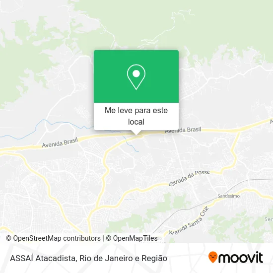 ASSAÍ Atacadista mapa