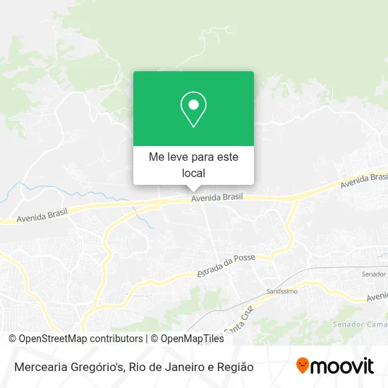 Mercearia Gregório's mapa
