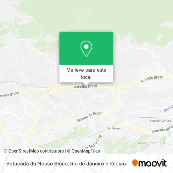 Batucada du Nosso Bloco mapa