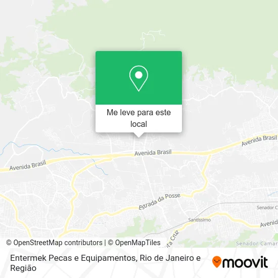 Entermek Pecas e Equipamentos mapa