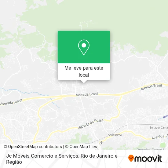 Jc Moveis Comercio e Serviços mapa