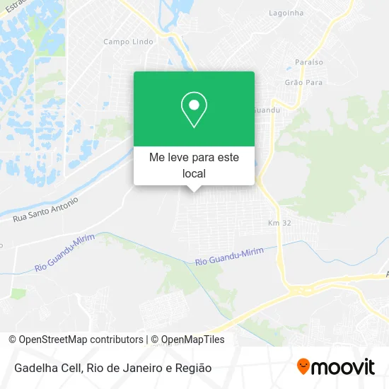 Gadelha Cell mapa