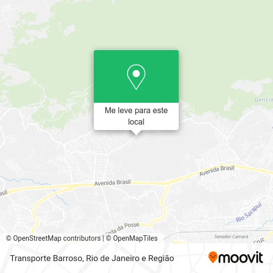 Transporte Barroso mapa