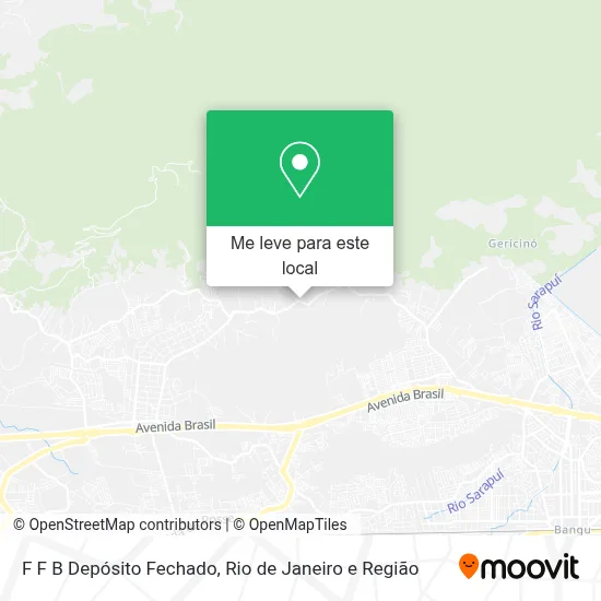 F F B Depósito Fechado mapa
