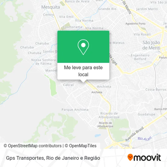 Gps Transportes mapa