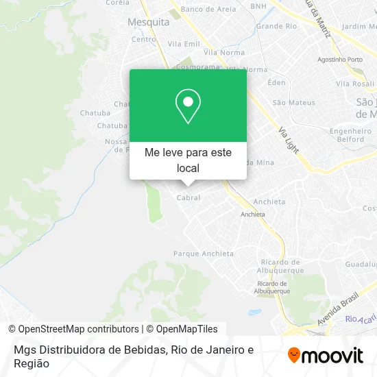 Mgs Distribuidora de Bebidas mapa