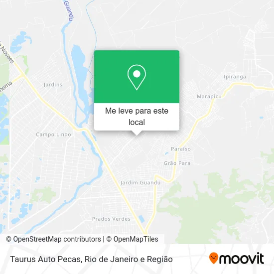 Taurus Auto Pecas mapa