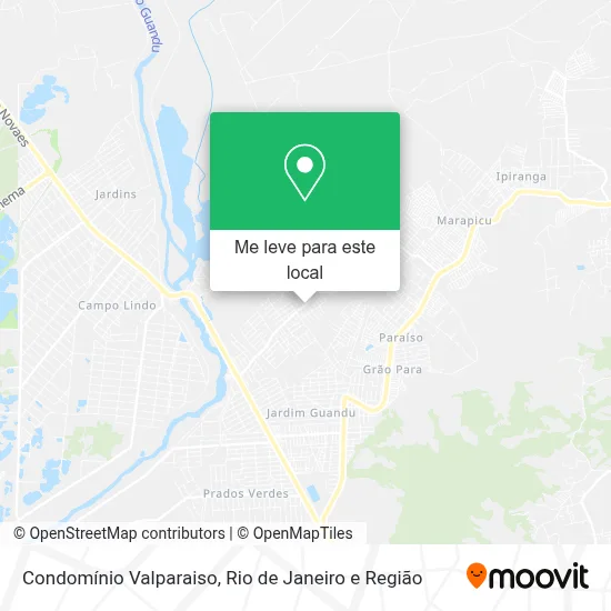 Condomínio Valparaiso mapa