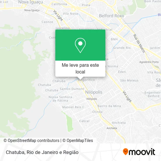 Chatuba mapa