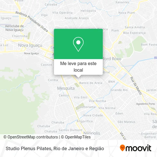 Studio Plenus Pilates mapa