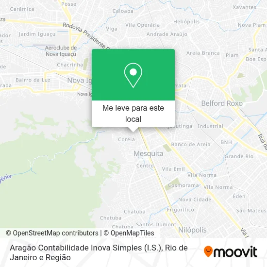 Aragão Contabilidade Inova Simples (I.S.) mapa