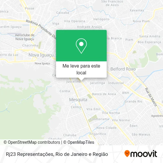 Rj23 Representações mapa