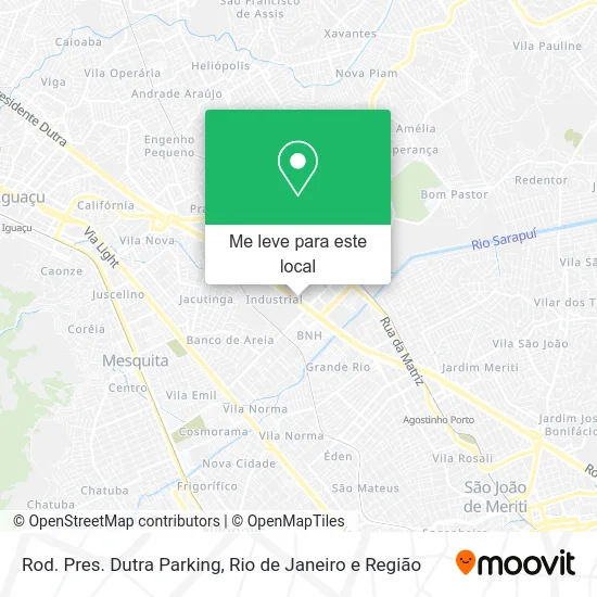 Rod. Pres. Dutra Parking mapa