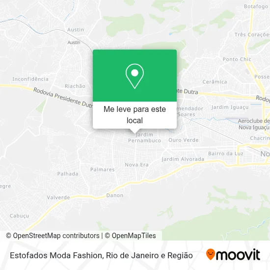 Estofados Moda Fashion mapa