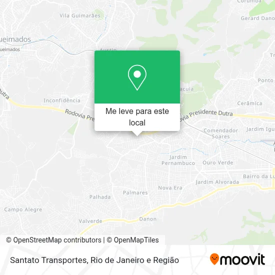 Santato Transportes mapa