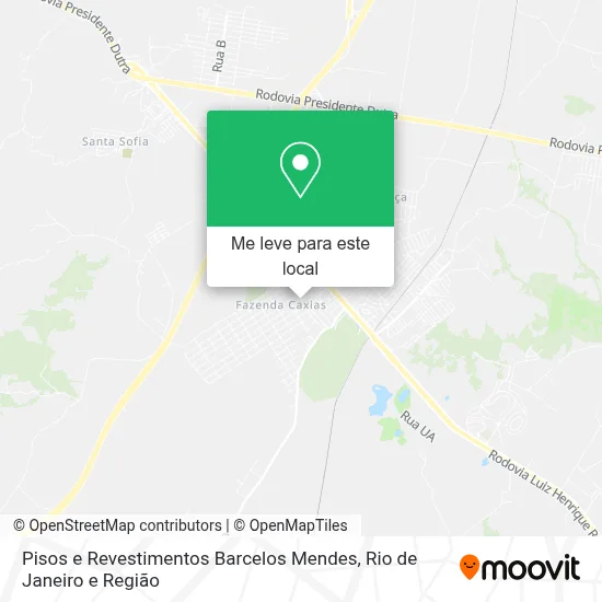 Pisos e Revestimentos Barcelos Mendes mapa