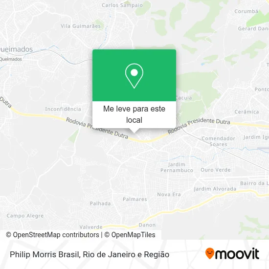 Philip Morris Brasil mapa