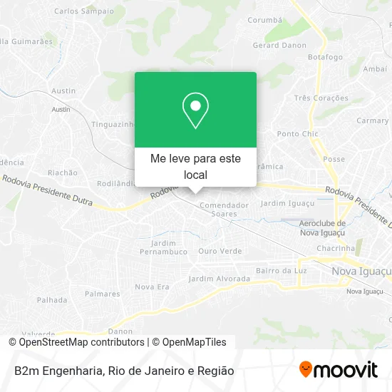 B2m Engenharia mapa