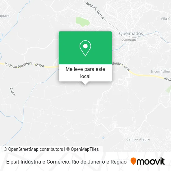 Eipsit Indústria e Comercio mapa