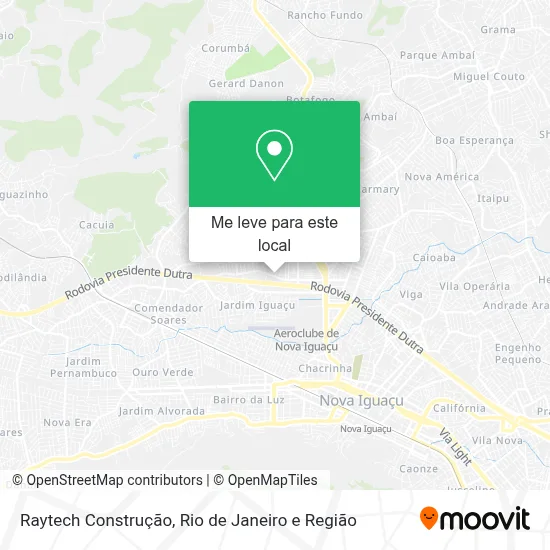 Raytech Construção mapa
