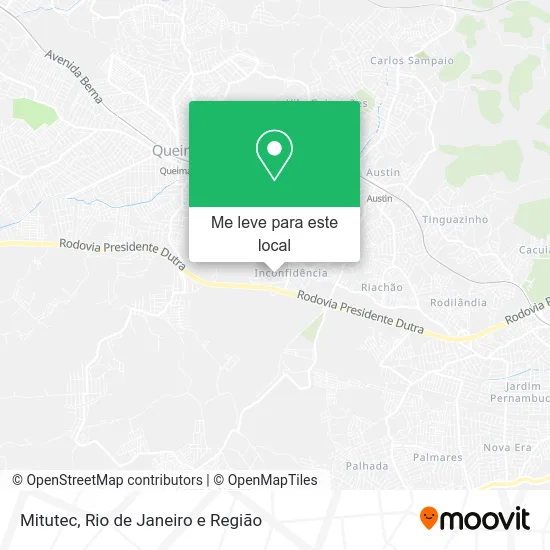 Mitutec mapa